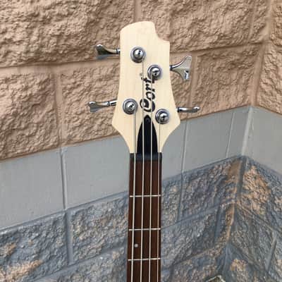 Cort Action PJ OPB 4-String Bass Open Pore Black image 3
