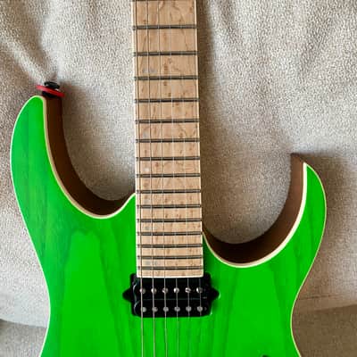 Ibanez RGR5220M-TFG Prestige 2019 - 2020 - Transparent Fluorescent Green image 4