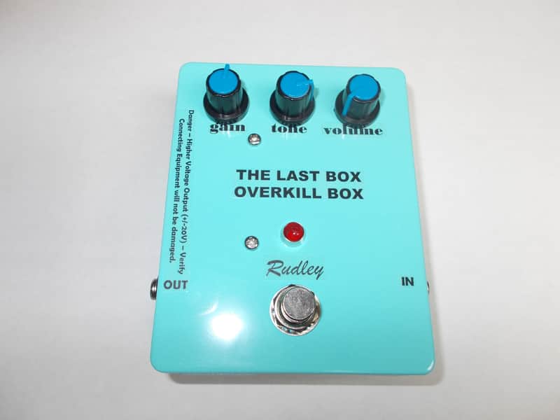 Rudley The Last Box Overkill Box Clean or Distortion Boost Fuzz Screamer Handmade Extreme Power SN-9 image 1