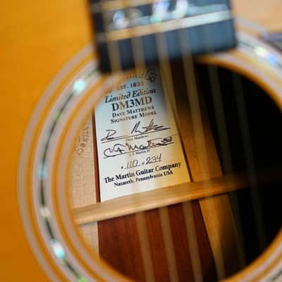 Martin DM3MD - Dave Matthews Signature Model image 4