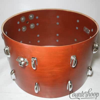 Slingerland Drum Set 14x22,10x14,16x16 Bass/Tom/Floor Vintage80s 5Ply Sound King image 8