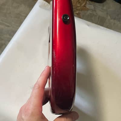 1980's Made in Japan Kramer F-1000 Candy Apple Red Single Pickup Guitar Body Floyd Ready image 12
