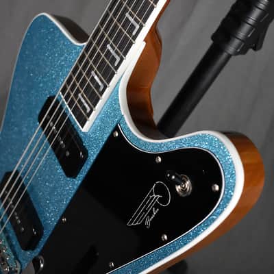 2023 Kauer Banshee Baritone Sky Blue Flake w/ Bigsby image 12