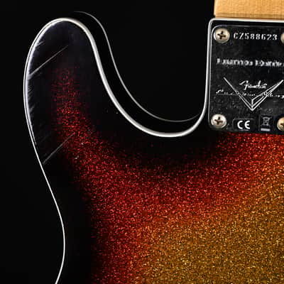 Fender Custom Limited Edition 1960 Telecaster Custom Journeyman- 3 Tone Sunburst Sparkle 2026 (CZ588623) image 18