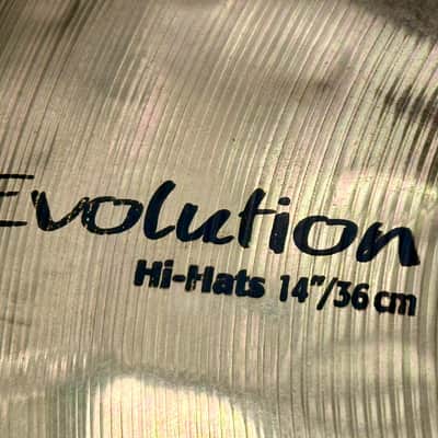Don't pay £585!! 14" Sabian HHX EVOLUTION DAVE WECKL Hihats 958g 1408g image 4