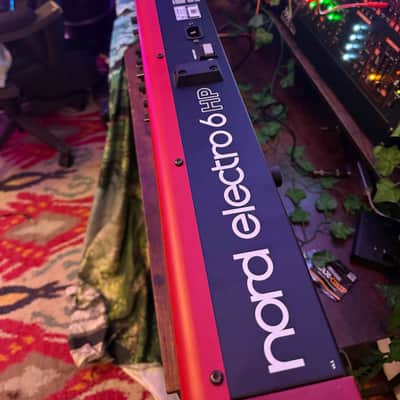 Nord Electro 6 HP73 Hammer Action 73-Key Digital Piano 2018 - 2022 - Red image 4