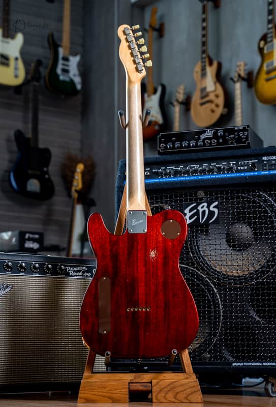 Bruno Guitars TN-295 Relic - Brass Powder Gold | Reverb