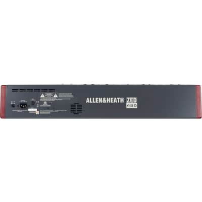 Allen & Heath ZED-420 16-Channel 4-Bus Mixer (4 BUS, 16 MONO INPUT, 2 DUAL STEREO, 6 AUX W/ USB) (ZED 2042) image 2