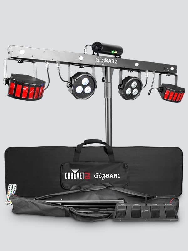 Chauvet DJ GigBAR 2.0 4-in-1 Effect/Laser System w/ Stand image 1