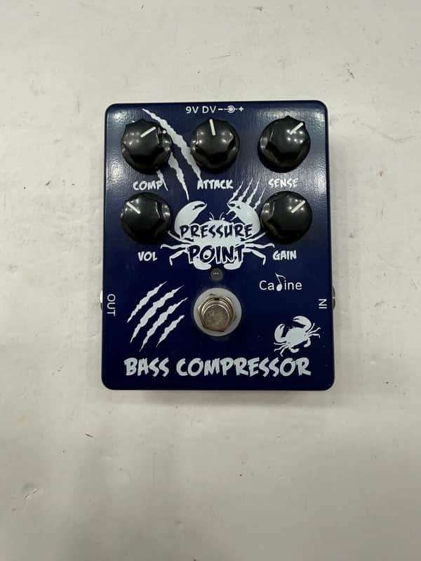 Caline CP-45 Pressure Point Bass Compressor Guitar Effect Pedal image 1
