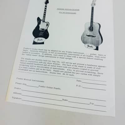 Fender JBL F-Series Dealer Pack- Super Rare! 1966 image 9