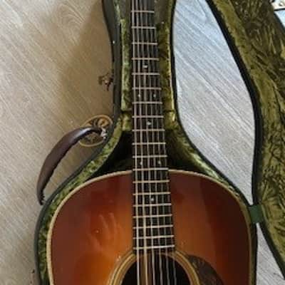 Pre-War Guitars Co. 12 Fret Dreadnought IRW w/Herringbone, Iced Tea Distress Level 2 image 17