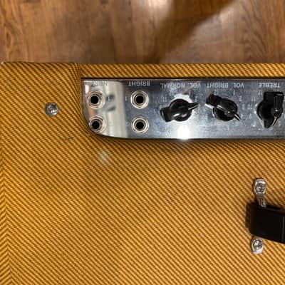 Fender '59 Bassman LTD Reissue 45-Watt 4x10" Guitar Combo - Lacquered Tweed image 7
