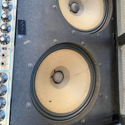 Fender Twin Reverb 100-Watt 2x12" Guitar Combo Amp 1973 - Silverface w/ Original Oxford Special Design Speakers image 9