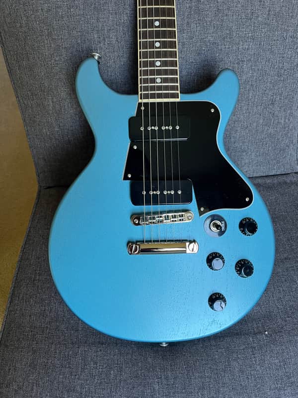 Gibson Rick Beato Signature Les Paul Special Double Cut 2022 - 2023 - TV Blue Mist image 1