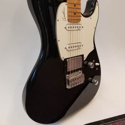 Godin Session HSS Electric Guitar Maple Neck Black image 2