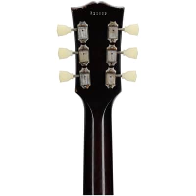 Gibson Custom 1957 Les Paul Goldtop Electric Guitar, Murphy Lab Light Aged, Double Gold with Dark Back image 8