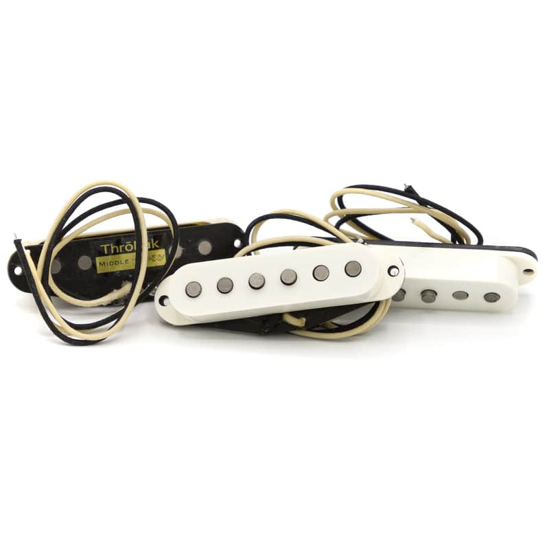 ThroBak Pickups - `63 MXV Strat Pickup Set - Parchment image 1