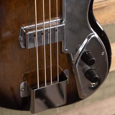 1960s Guyatone EB-4 Bass - Sunburst image 3