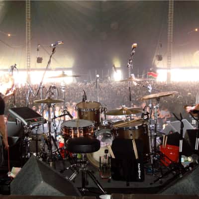 GOGOL BORDELLO RECORDING/TOURING KIT - Yamaha Maple Custom Absolute Nouveau Drum Set image 2