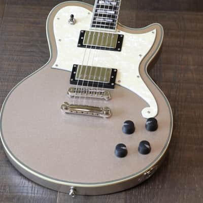 Unplayed! D’Angelico Deluxe Atlantic Single-Cut Electric Guitar Desert Sand + OHSC image 2