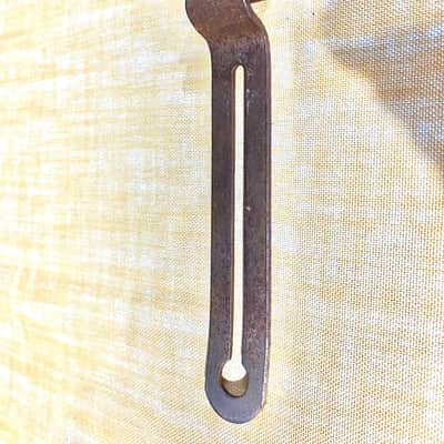 Ludwig or Leedy Bass Hoop Cymbal Mount Holder 1920s - 30s Nickel image 2