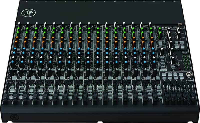 Mackie VLZ4 Series, 16-channel, 4-Bus Compact Mixer with Ultra-wide 60dB gain range and 16 Onyx Mic Preamps (1604VLZ4) image 1