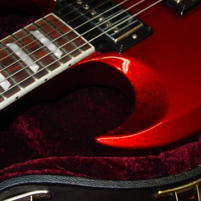 Gibson 2018 Custom Shop SG Standard Red Sparkle image 6