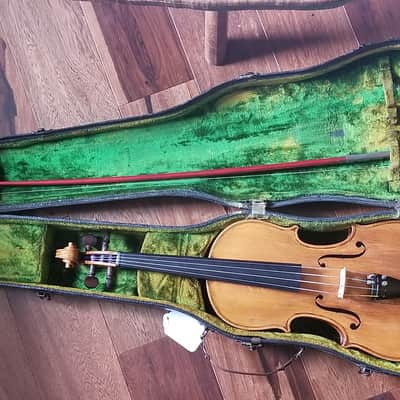 Revived Neuner & Hornsteiner 4/4 Violin Mittenwald Antique Vintage Fiddle w/ Original Case & Two Bows image 14