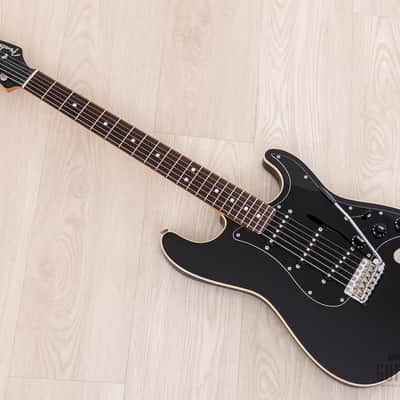 2004 Fender Aerodyne Stratocaster AST-65 Electric Guitar Black, Japan CIJ image 11