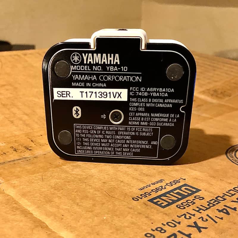 Yamaha YBA-10 Bluetooth Wireless Audio Receiver/Adapter+Cable