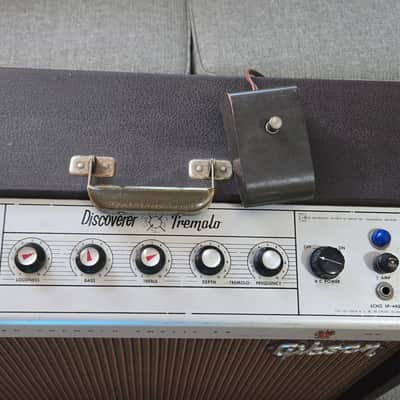 Near Mint Gibson GA-8T Discoverer Tremelo Amp-READ image 3
