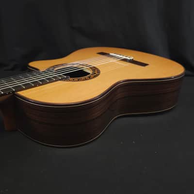 New Jose Ramirez Cedar Estudio 140 CWE Acoustic Electric Classical Nylon String Guitar w/ Logo'd Hard Case image 14