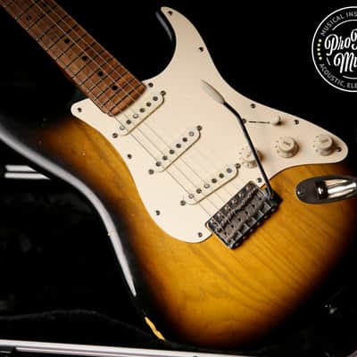 Xotic XSC-1 Ash Medium Aged Two Tone Sunburst image 6
