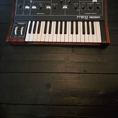 Moog Prodigy 32-Key Monophonic Analog Synthesizer 1979 - 1984 - Black