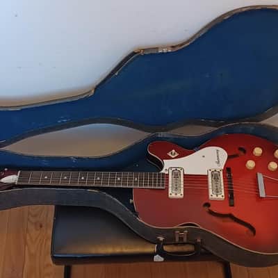 Harmony H54 Rocket II - 1960s - Red Burst image 23