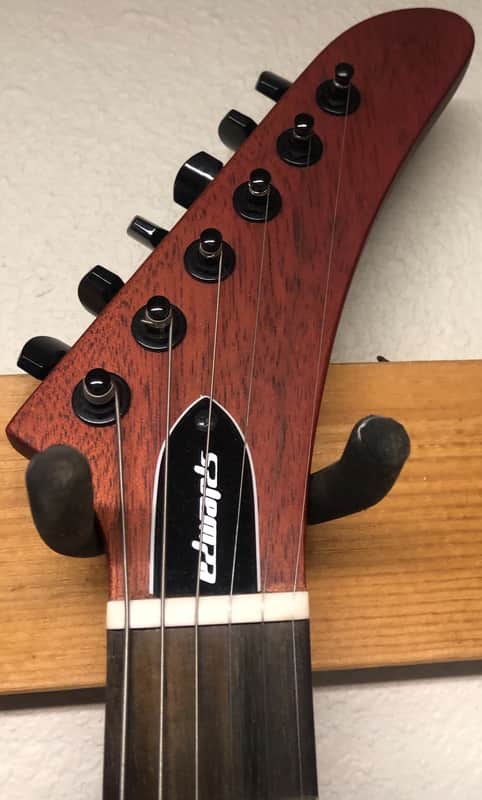 Edwards ESP EX-125D Explorer Guitar, Duncans, Nevada Brown, MIJ