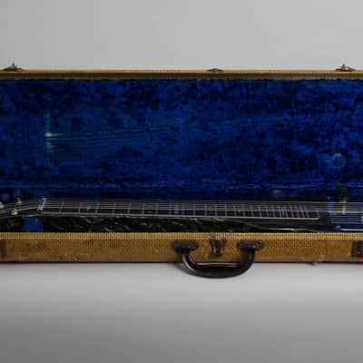 Magnatone G-70 Lap Steel Electric Guitar (1955), ser. #51321, original tweed hard shell case. image 10