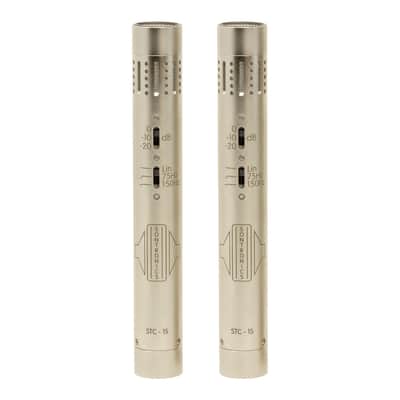 Sontronics STC-1S - Matched Stereo Pair of Condenser Microphones - Silver (STC1-SET-SLV-U) image 4