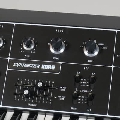 Korg 770 analog synthesizer with Hz/V, Gate and Filter Inputs + sound chart booklet (serviced) image 3