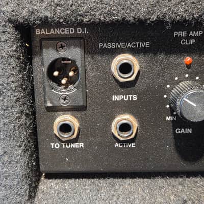 SWR Workingman 200W 1x15" Bass Combo Black Carpet image 3