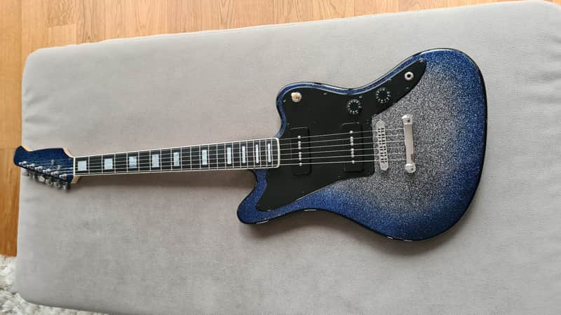 MiPo Jazzmaster 2022 Glitter Blue burst image 1