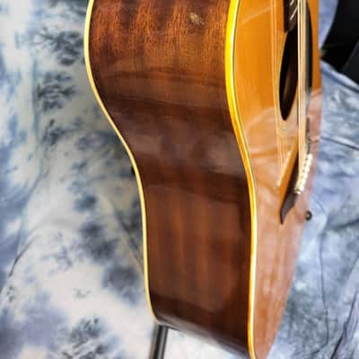 Epiphone Vintage 1972 Epiphone FT-147 Japan K&K Pickup Pro Setup Lightweight Case image 6