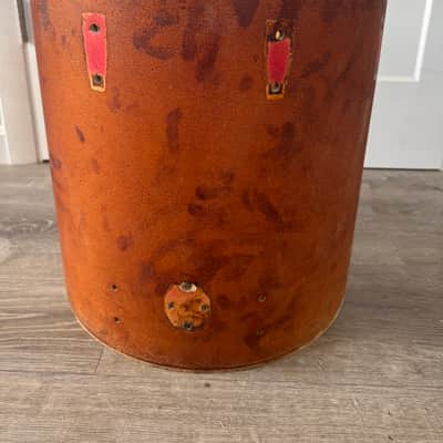 Ludwig 1970s 80s Era 6 Ply 16x16 Floor Tom Shell Project Shell image 3