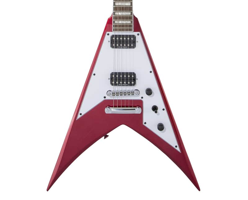 Used Jackson X Series KVXT Scott Ian Signature King V Guitar Candy Apple Red image 1