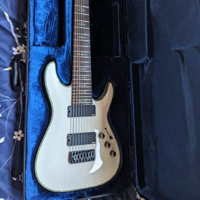 Schecter Hellraiser C-8 Gloss White - Made in Korea image 1