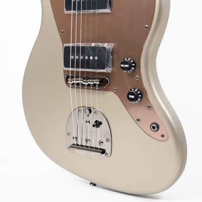 [SALE Ends June 30] [NEW] Fender Made in Japan Hybrid II 2026 Collection Jazzmaster Matte Champagne Mirage Satin Metallic Rosewood image 5