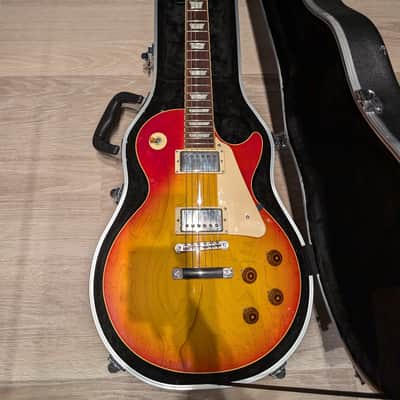 Epiphone Les Paul Standard LQ (Japanese Domestic) 2005 - 2007 - Heritage Cherry Sunburst image 2