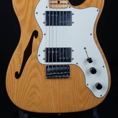 Fender Telecaster Thinline II 2 Wide Range Humbuckers 1973 - Natural Ash image 3