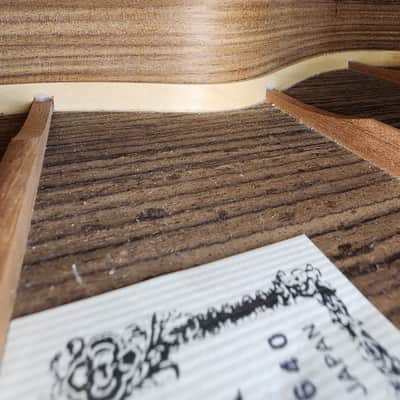 Kodaira AST 100 640 mm Handmade Classical Guitar, Solid Spruce, IRW Japan 2000s (RARE!) image 16